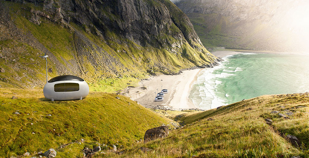 Ecocapsules-on-the-beach