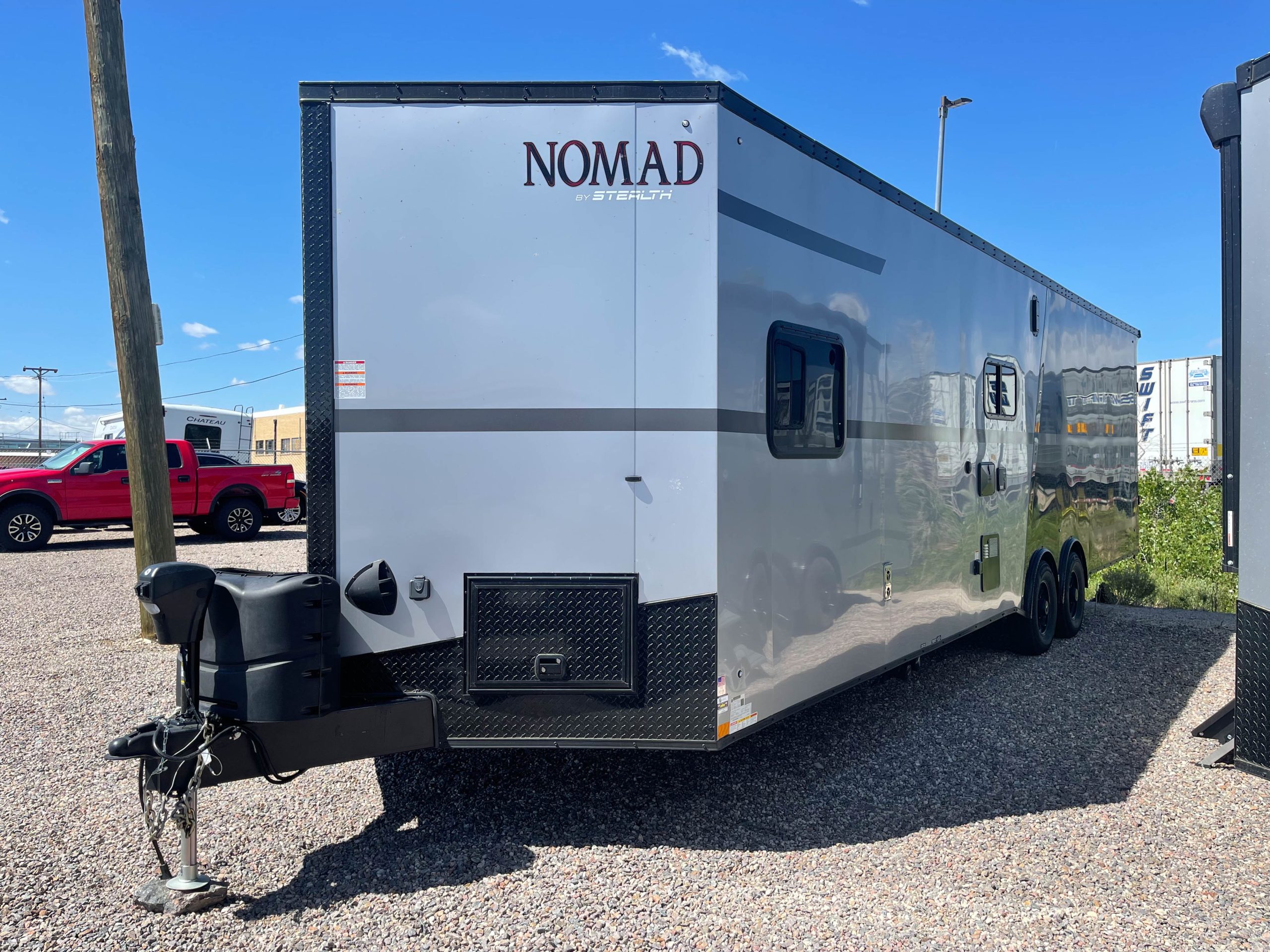 stealth nomad toy hauler reviews